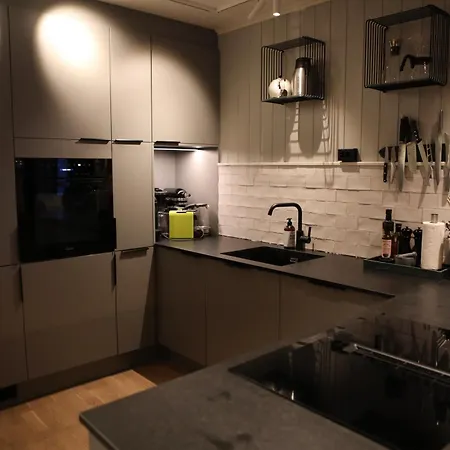 アパート Ledig Vinterferien Er En Stor Ski In Out Leilighet Med Panoramautsikt Over Hemsedal ヘムセダール