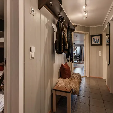 アパート Ledig Vinterferien Er En Stor Ski In Out Leilighet Med Panoramautsikt Over Hemsedal ヘムセダール