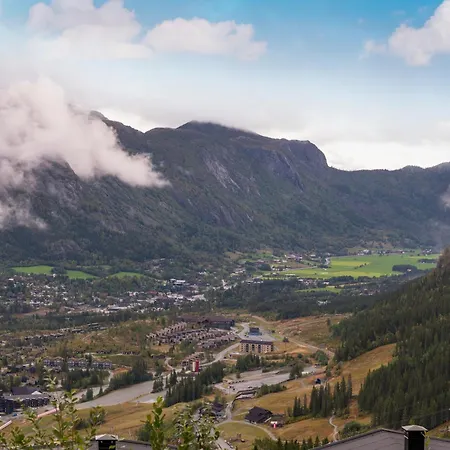 Ledig Vinterferien Er En Stor In Out Med Panoramautsikt Over Lägenhet
