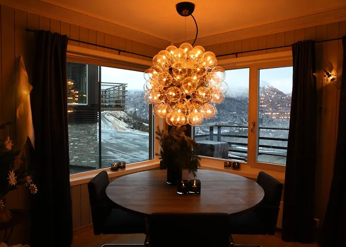 Ledig Vinterferien Er En Stor In Out Med Panoramautsikt Over Appartement *